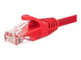 NETRACK BZPAT05UR Netrack Patchkabel RJ45, Snagless Boot, Cat 5e UTP, 0,5m rot