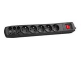 NATEC NSP-0511 Natec Surge protector 8 sockets (IEC CONNECTOR) 3m, black