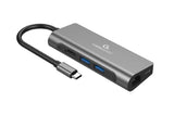 I/O ADAPTER USB-C TO HDMI/USB3/5IN1 A-CM-COMBO5-01 GEMBIRD