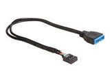 DELOCK cable USB 3.0 Pinheader St > USB 2.0 Pinheader Bu 30cm