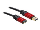 DELOCK Cable USB 3.0 red extension 2.0m