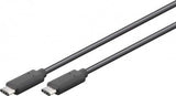 Goobay USB-C 3.1 generation 1 cable 66509 3 m, Black