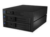 ICYBOX IB-IR3521 External RAID 2x3.5 HDD case USB 3.1 Type-C black
