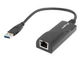 LANBERG NC-1000-01 Adapter Lan Card USB 3.0 - RJ45 1GB on Cable