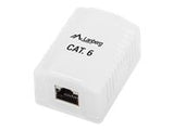 LANBERG OS6-0001-W Lanberg FTP Data Box 1-port RJ45 shielded cat. 6