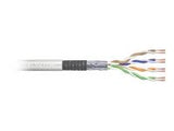 DIGITUS CAT 5e SF-UTP patch cable raw length 100m paper box AWG 26/7 PVC simplex color grey