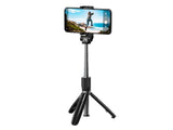 Natec Selfie Stick Tripod, Alvito, Wireless, Black