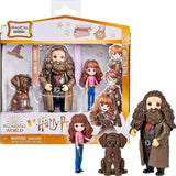 Wizarding World 6061833 Harry Potter Friends Playset with Hermione Granger and Rubeus Hagrid Collectable Figures