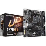 GIGABYTE A520M K rev. 1.0 AM4 mATX 2xDDR4 DIMM 1xM.2 4xSATA