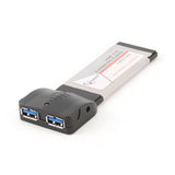 Gembird 2 port USB 3.0 express card