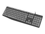 NATEC NKL-1506 Natec Keyboard FLAMEBACK SLIM Black/Grey, USB, US Layout, OEM