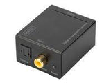 DIGITUS Digital to analog converter Coaxial/Toslink to BNC Cinch metal housing incl. 5V/1A power supply
