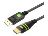 TECHLY 304321 Techly Monitor cable DisplayPort/HDMI M/M black 2m