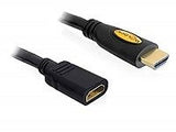 DELOCK Extension Cable High Speed HDMI with Ethernet â€“ HDMI A male > HDMI A female 3m