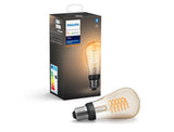 Philips Hue W xW ST64 E27, 7 W, White, Bluetooth and Zigbee