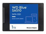 SSD|WESTERN DIGITAL|Blue SA510|1TB|SATA 3.0|Write speed 510 MBytes/sec|Read speed 560 MBytes/sec|2,5"|TBW 400 TB|MTBF 1750000 hours|WDS100T3B0A