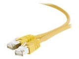 GEMBIRD PP6A-LSZHCU-Y-0.5M patchcord RJ45 cat. 6A SFTP LSZH 0.5m yellow