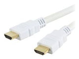 TECHLY 306905 Monitor cable HDMI-HDMI M/M Ethernet 3D 4K 1m white