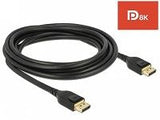 DELOCK DisplayPort cable 8K 60 Hz 3 m DP 8K certified