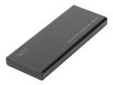 DIGITUS External SSD Enclosure USB 3.0 - M2 NGFF aluminum housing black