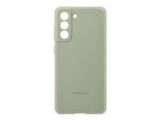 SAMSUNG S21 FE Silicone Cover Olive Green