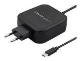 QOLTEC 51712 Charger 65W 5-20V 3-3.25A USB type C PD Black