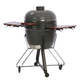 TunaBone Kamado classic 23" grill Size L, Dark grey